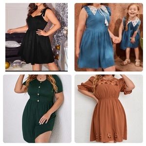💄3x BUNDLE! Four Adorable Shein Dresses